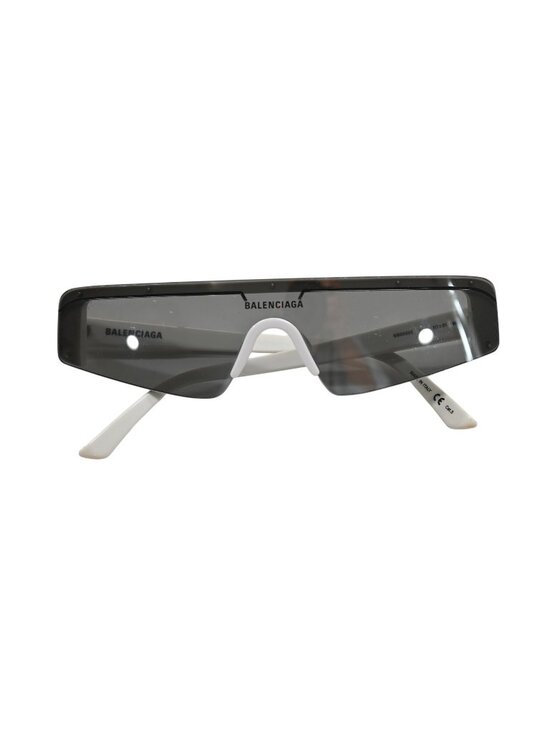 Balenciaga Sunglasses BB0003S in White Silver
